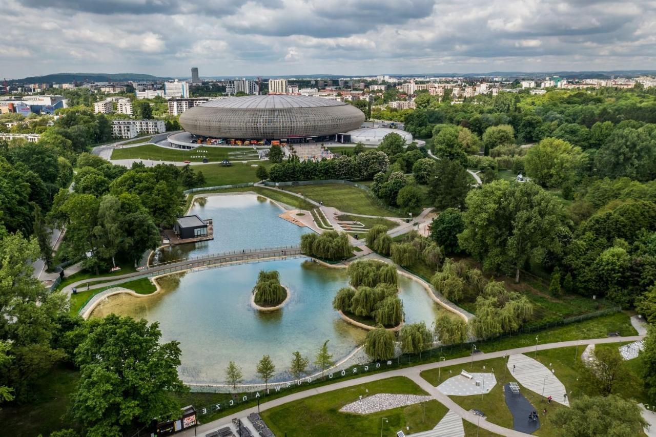 Tauron Arena Apartment With Garage - Krakow Lema المظهر الخارجي الصورة
