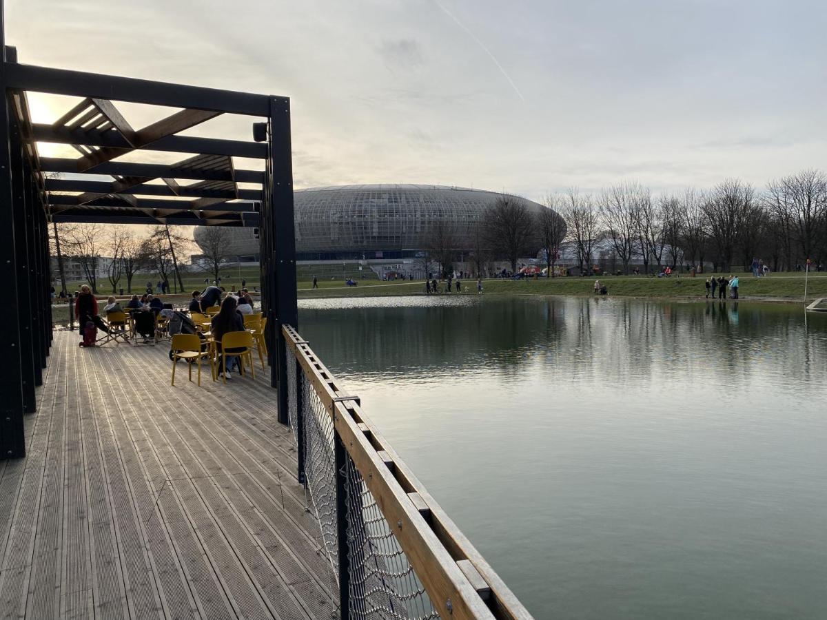 Tauron Arena Apartment With Garage - Krakow Lema المظهر الخارجي الصورة